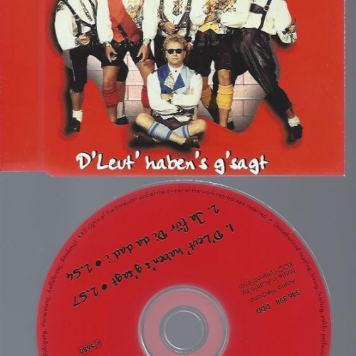 CD --Münchner Zwietracht D'Leut haben's g'sagt  // Maxi