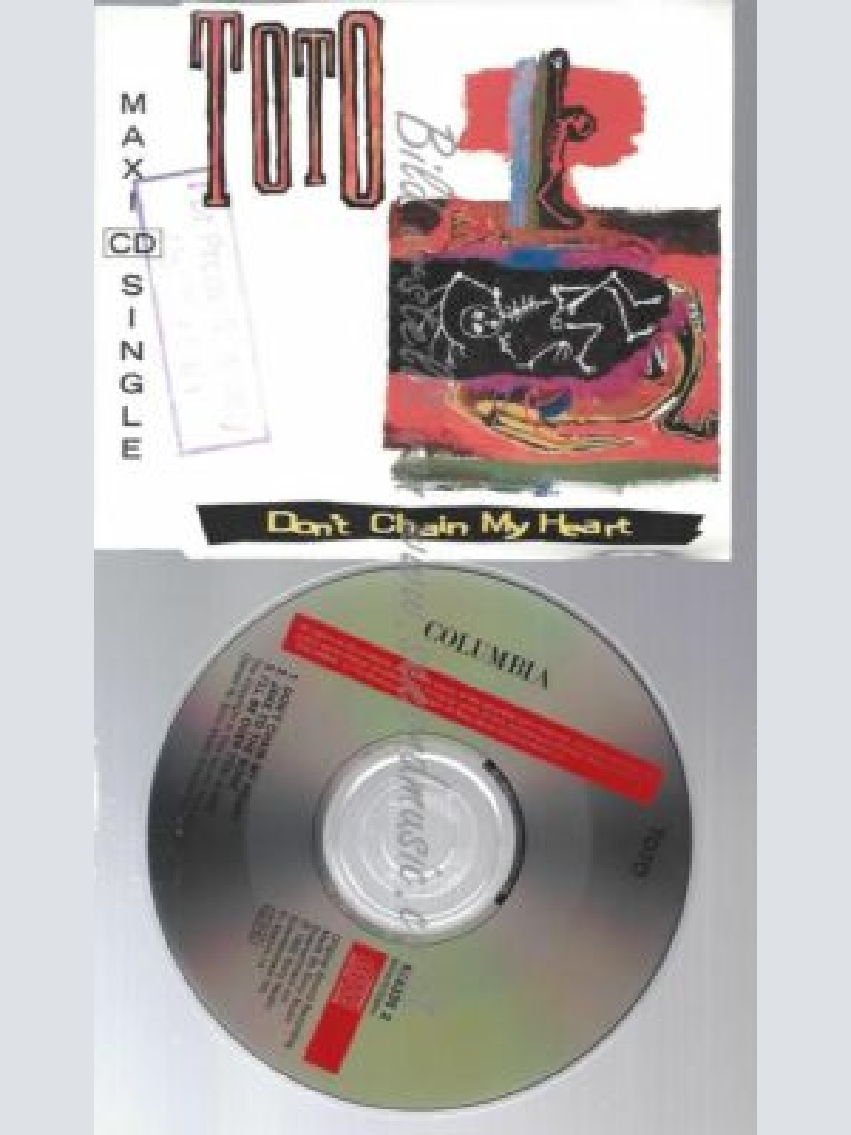 CD--TOTO | --DON'T CHAIN MY HEART ( TRACKS, )