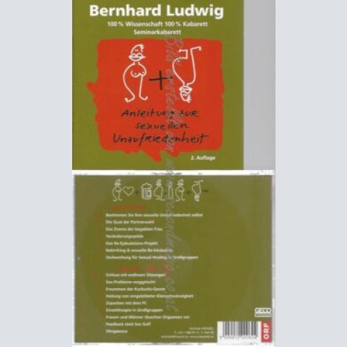 CD--BERNHARD LUDWIG  -ANLEITUNG ZUR SEXUELLEN UNZUFRIEDENHEIT