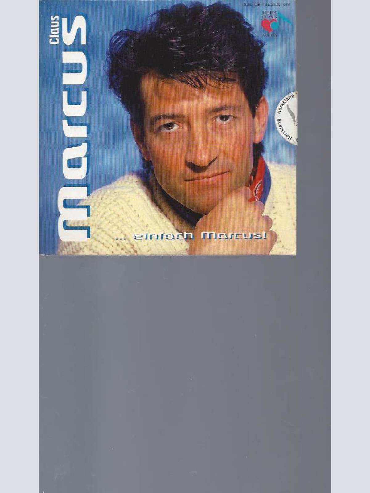 CD -Claus Marcus   einfach Marcus ! // Promo