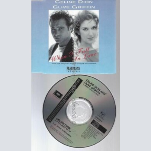 CD--CELINE DION & CLIVE GRIFFIN | --WHEN I FALL IN LOVE