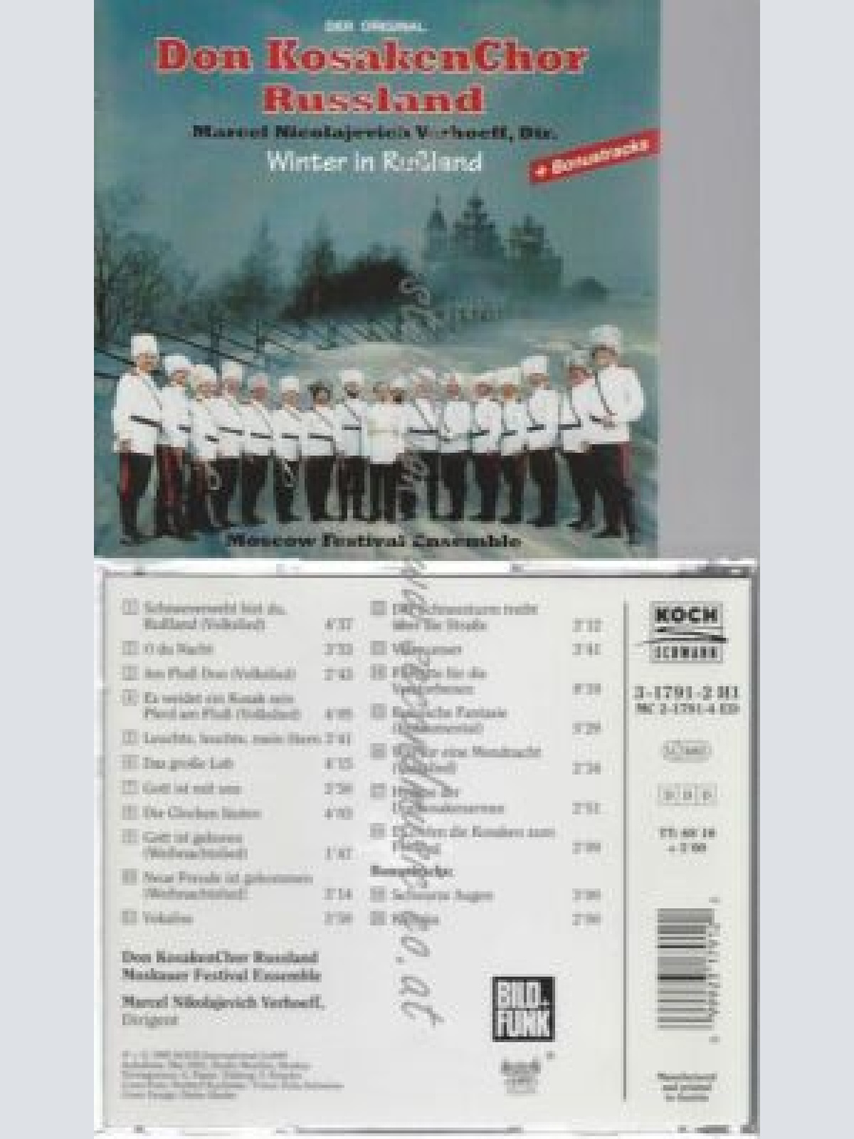 CD--DON KOSAKEN UND VARIOUS | --WINTER IN RUSSLAND