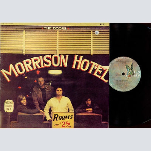 LP--THE DOORS-- MORRISON HOTEL--EKS 75007--MADE IN GREECE