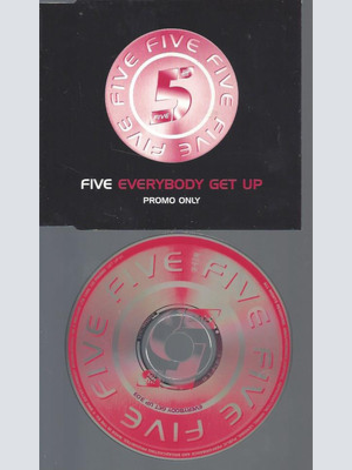 CD-FIVE EVERYBODY GET UP-PROMO