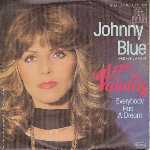 7", Single Lena Valaitis - Johnny Blue (English Version)