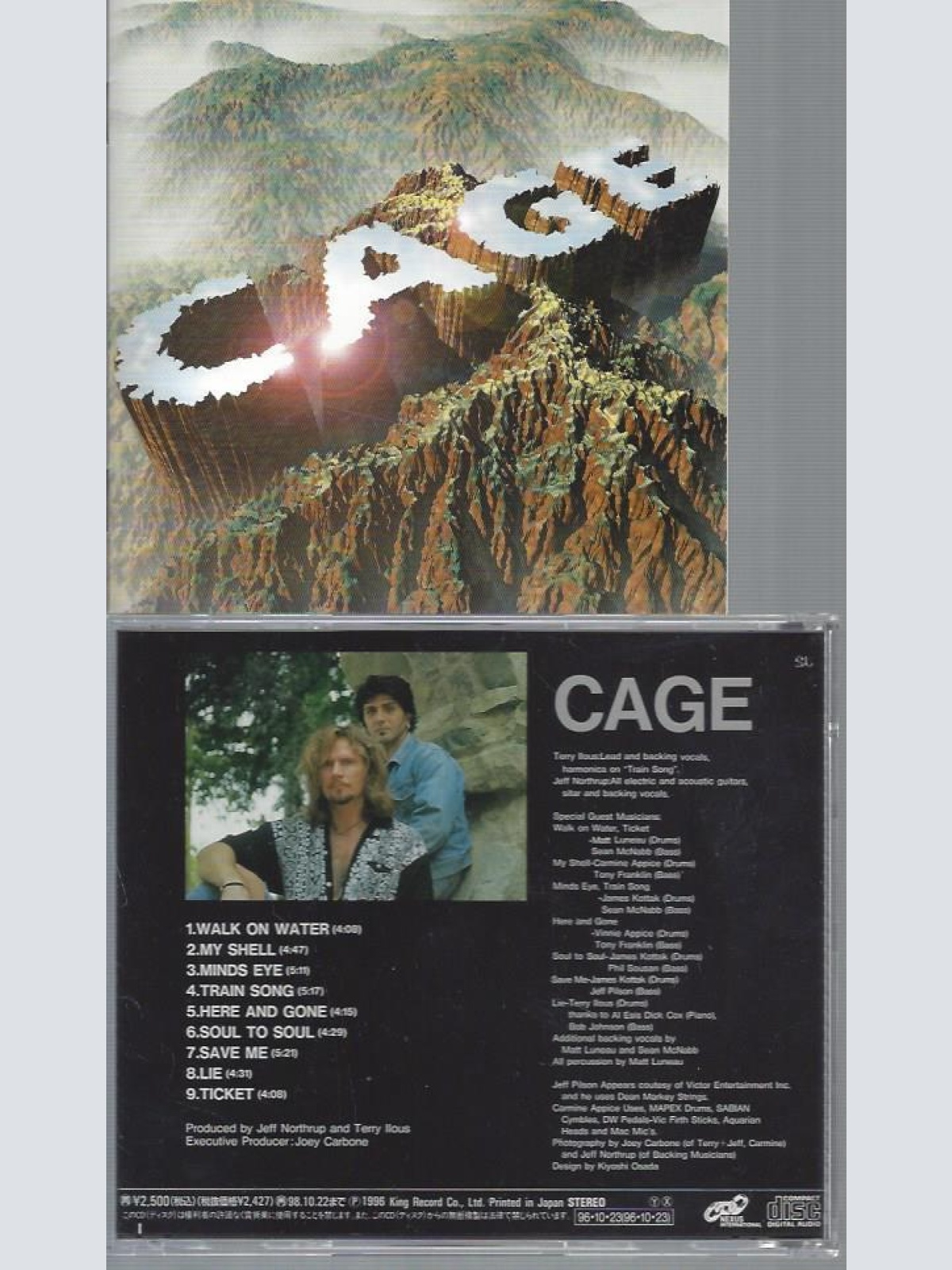 CD---Cage --Cage-- Japan CD //Kicp542