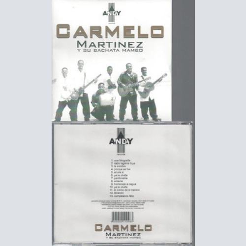 CD--CARMELO MARTINEZ--Y SU BACHATA MAMBO