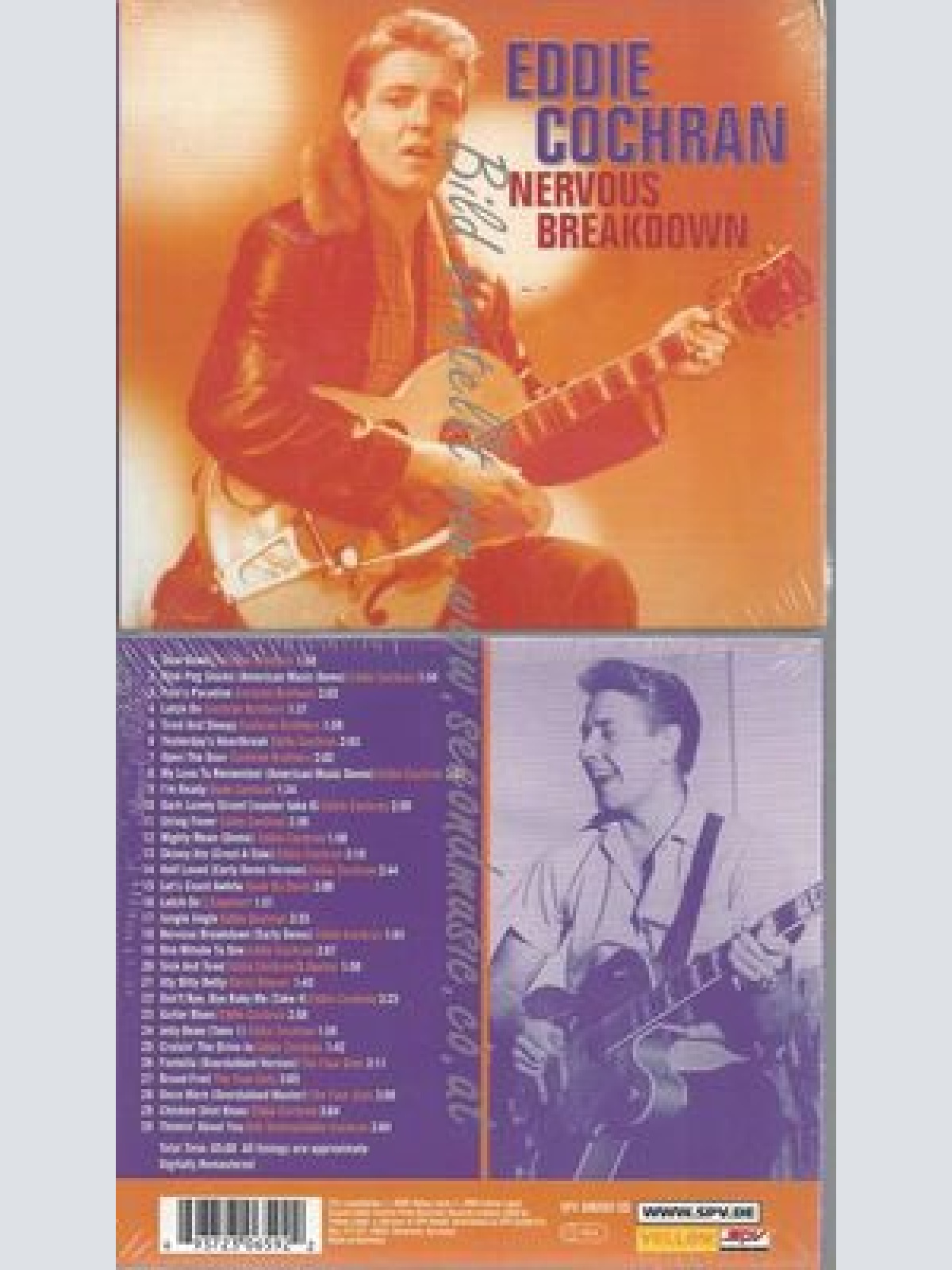 CD--EDDIE COCHRAN--NERVOUS BREAKDOWN