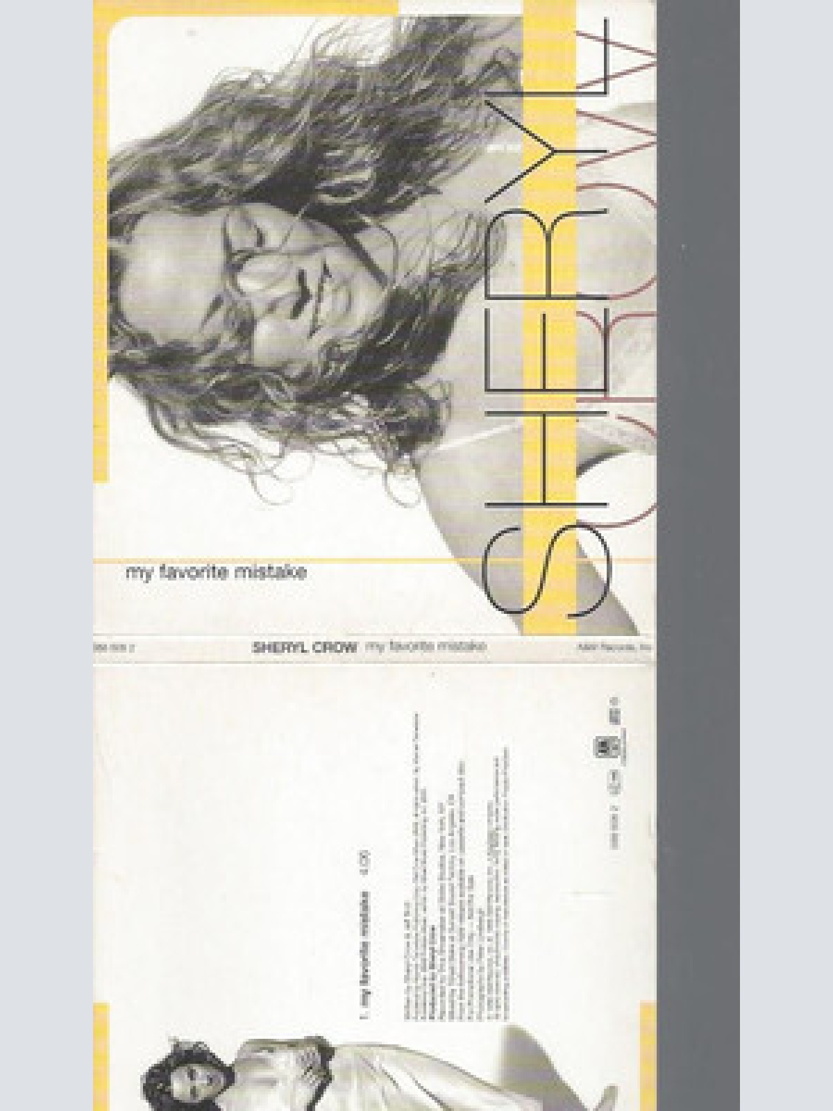 CD--SHERYL CROW MY FAVORITE MISTAKE--PROMO