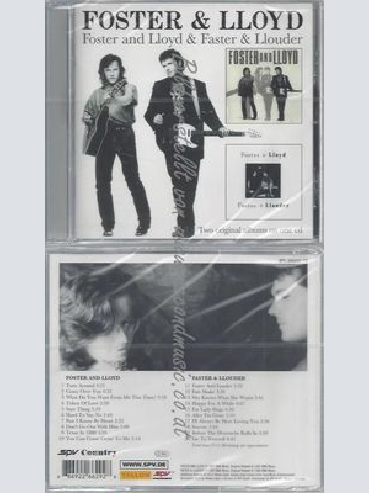 CD--FASTER & LLOUDER - ON -/ FOSTER & LLOYD--FOSTER & LLOYD