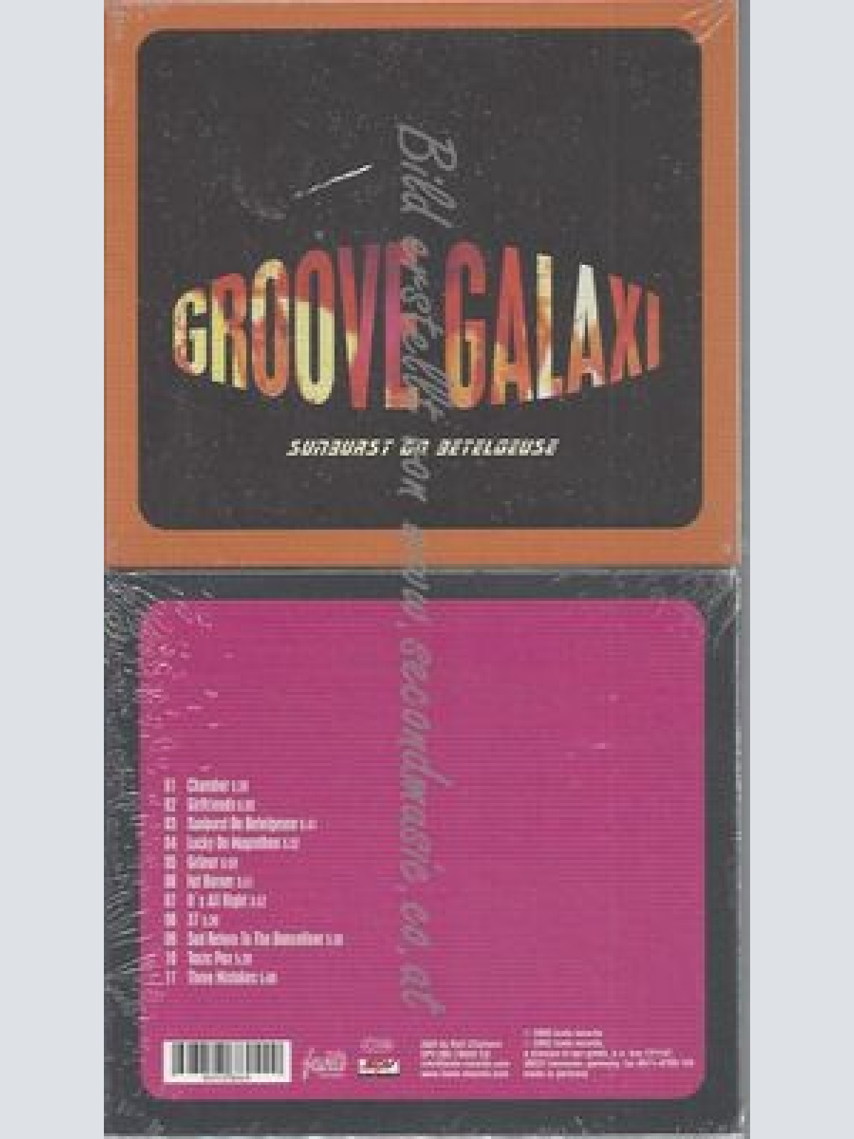 CD--GROOVE GALAXI--SUNBURST ON BETELGEUSE