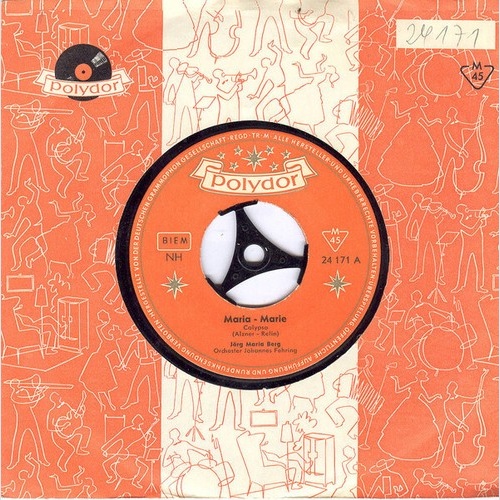 7", Mono Jörg Maria Berg - Maria - Marie