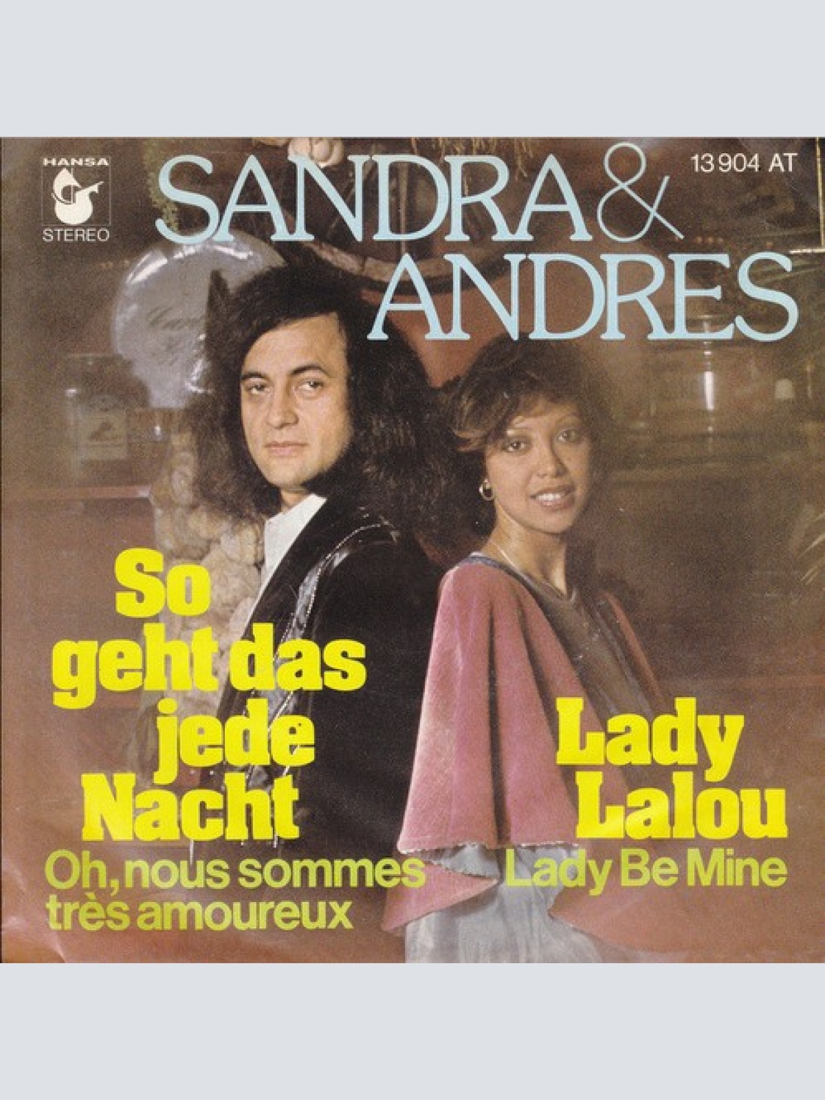 7", Single Sandra & Andres - So Geht Das Jede Nacht (Oh, Nous Sommes Très Amo...