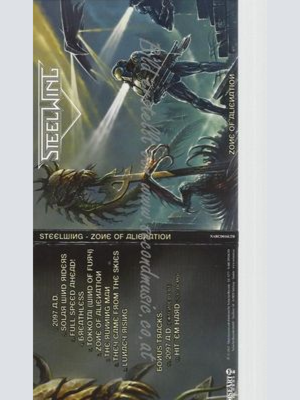 CD--STEELWING--ZONE OF ALIENATION