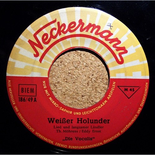 7" Die Vocalis - Weißer Holunder