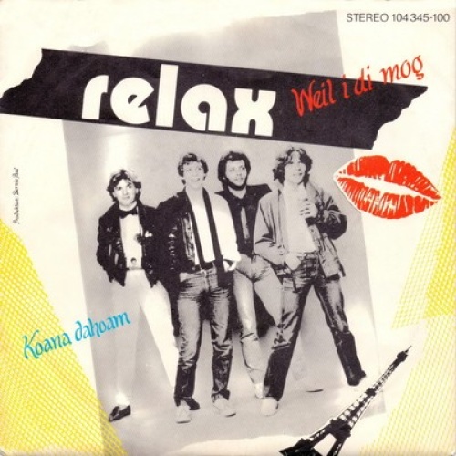 7", Single Relax (2) - Weil I Di Mog / Koana Dahoam
