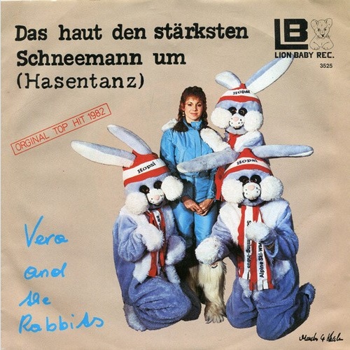 7", Single Vera Und Die Rabbits - Das Haut Den Stärksten Schneemann Um (Hasen...