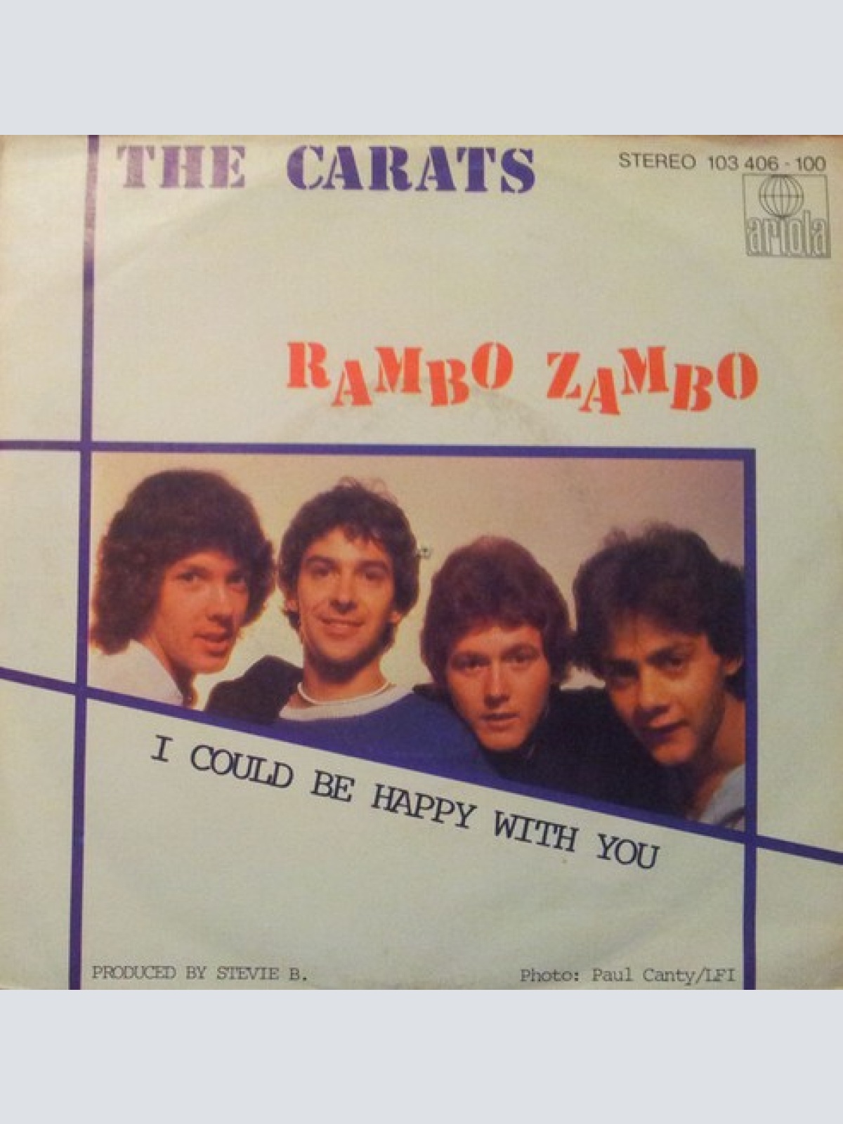 7" The Carats* - Rambo Zambo