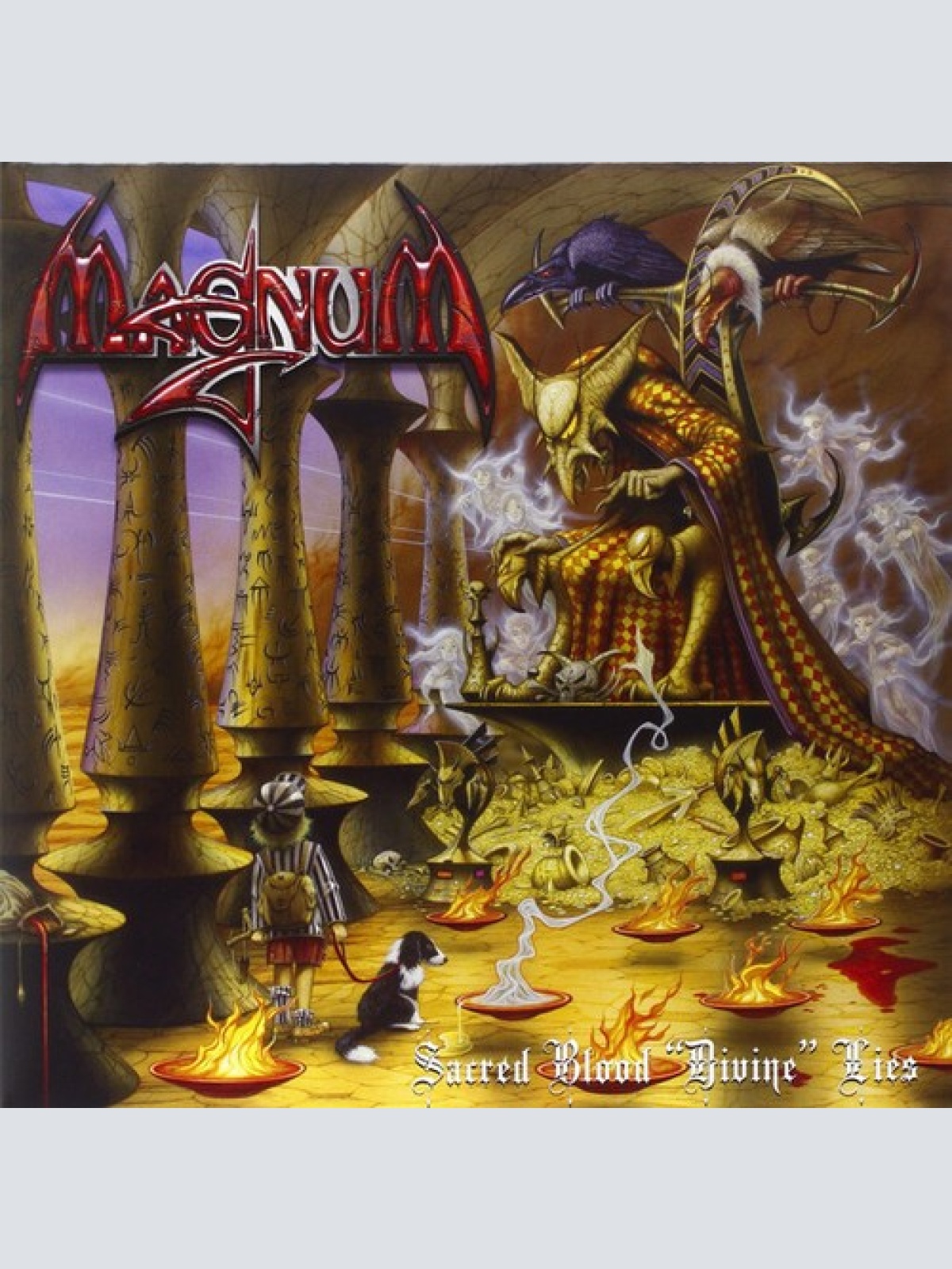 2xLP, Album, Blu + CD, Album Magnum (3) - Sacred Blood "Divine" Lies