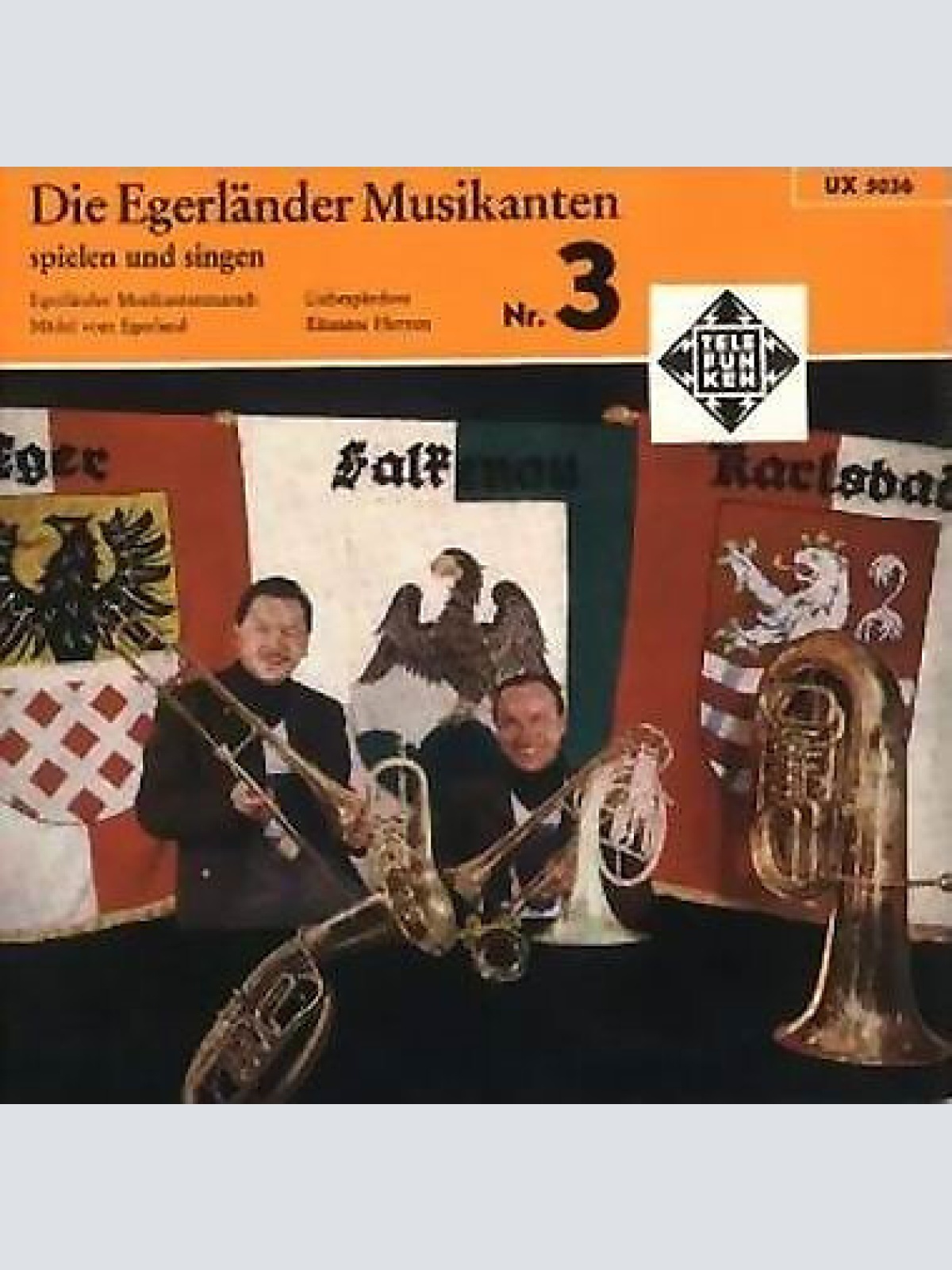 7" Die Egerländer Musikanten* - Die Egerländer Musikanten Spielen Und Singen ...
