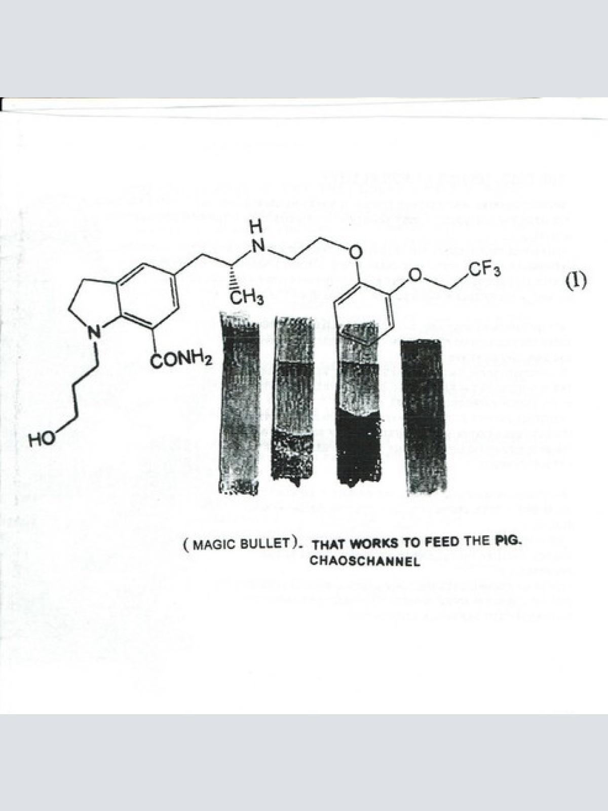 7", Ltd, W/Lbl Chaos Channel - (Magic Bullet). That Works To Feed The Pig.