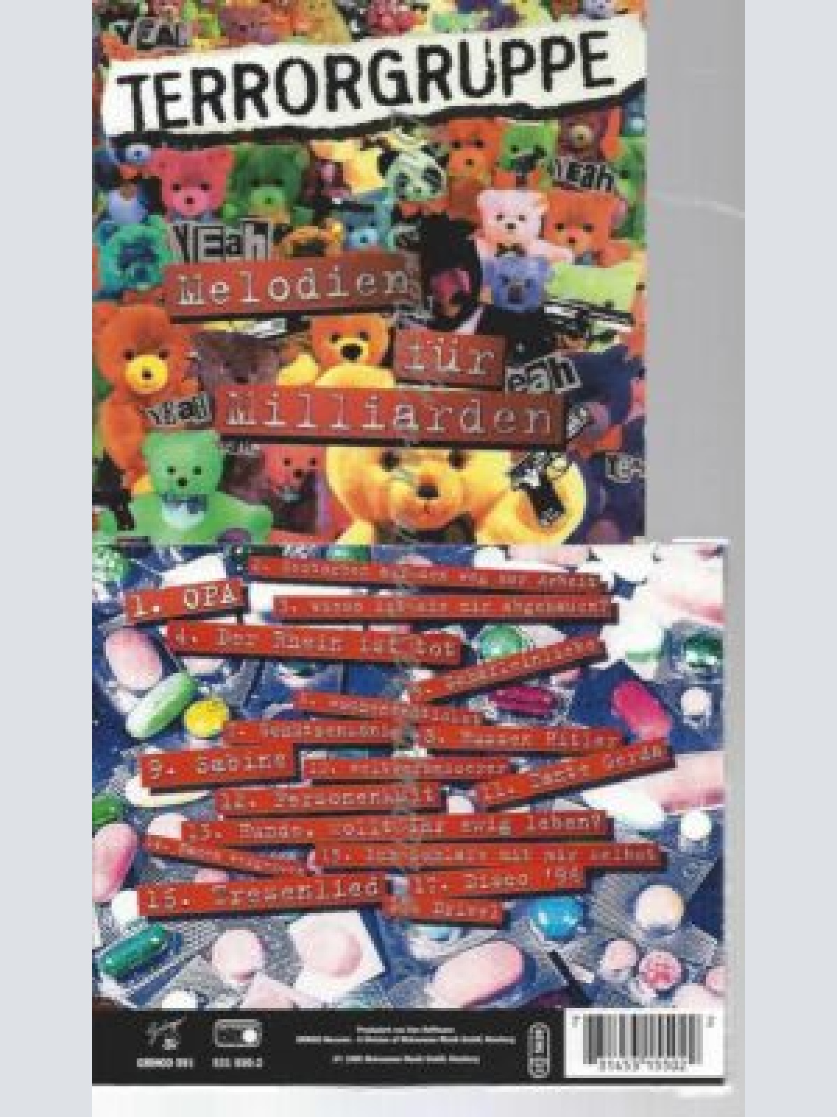 CD--TERRORGRUPPE | --MELODIEN FÜR MILLIARDEN