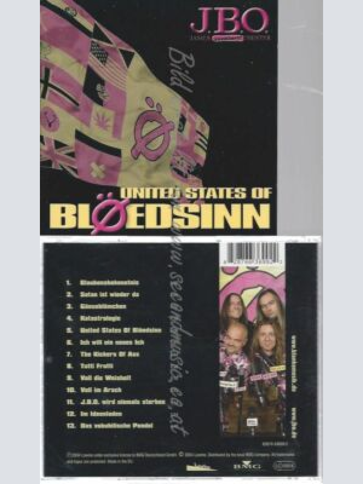 CD--J.B.O. | --UNITED STATES OF BLÖEDSINN
