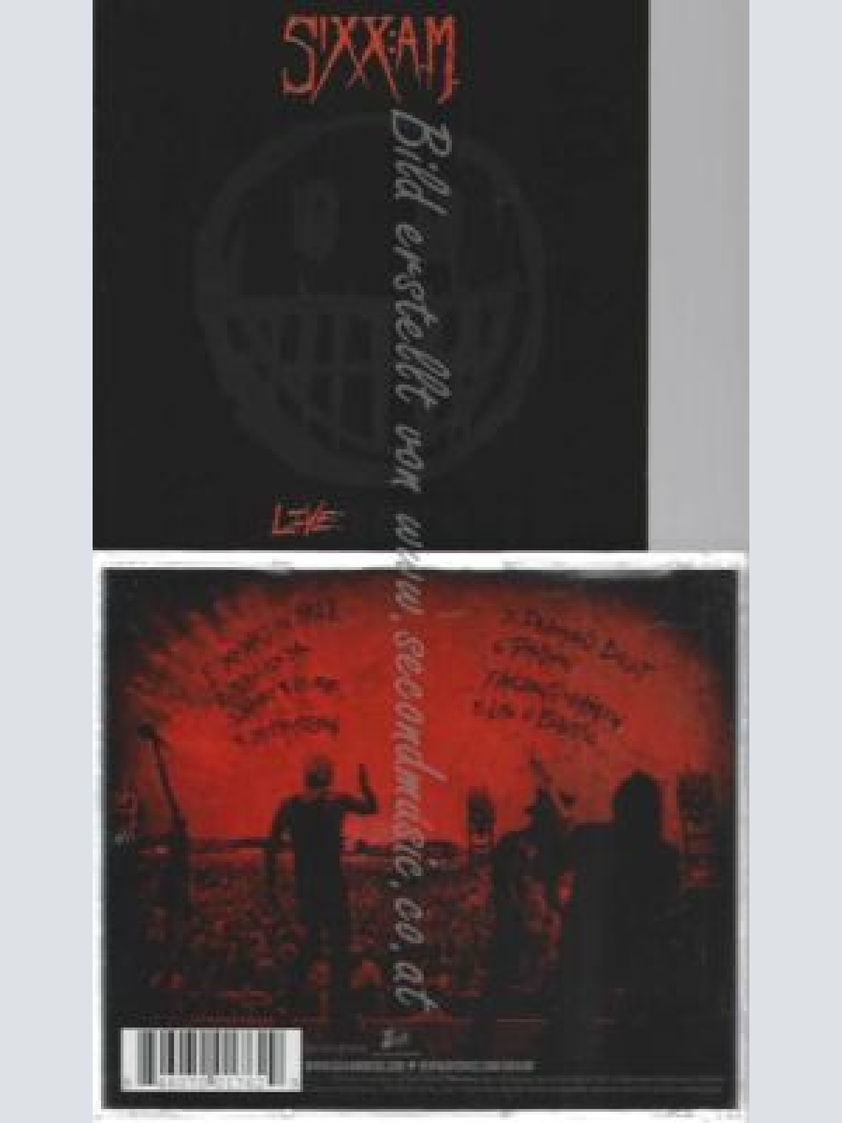 CD--SIXX: A.M. | --LIVE IS BEAUTIFUL EP