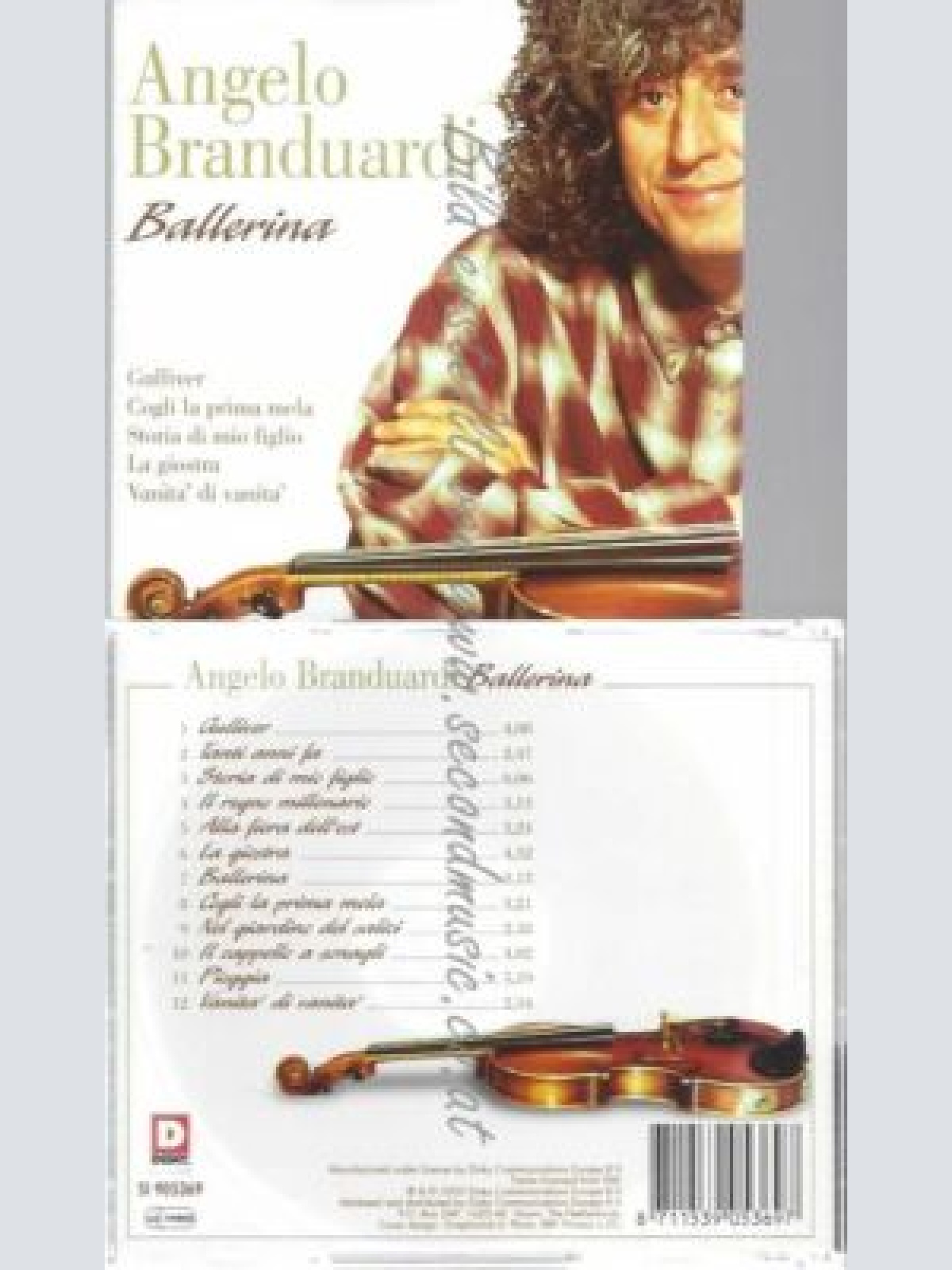 CD--ANGELO BRANDUARDI | --BALLERINA
