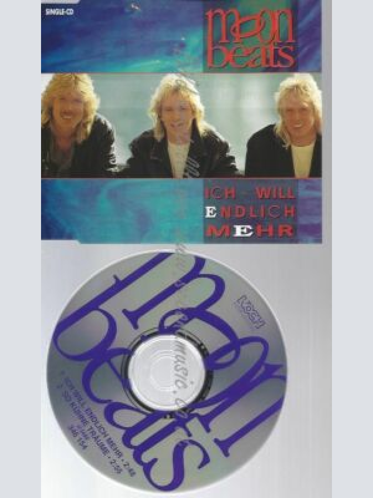 CD--SO KÜHNE TRÄUME/ MOONBEATS | --ICH WILL ENDLICH MEHR