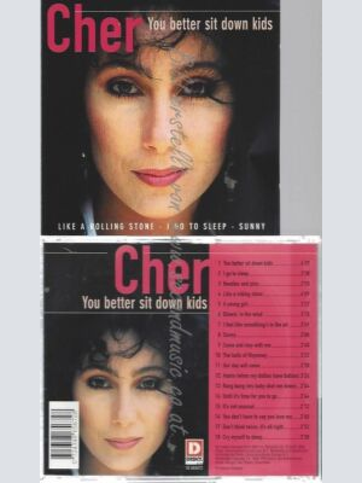 CD--SONNY & CHER | --YOU BETTER SIT DOWN KIDS