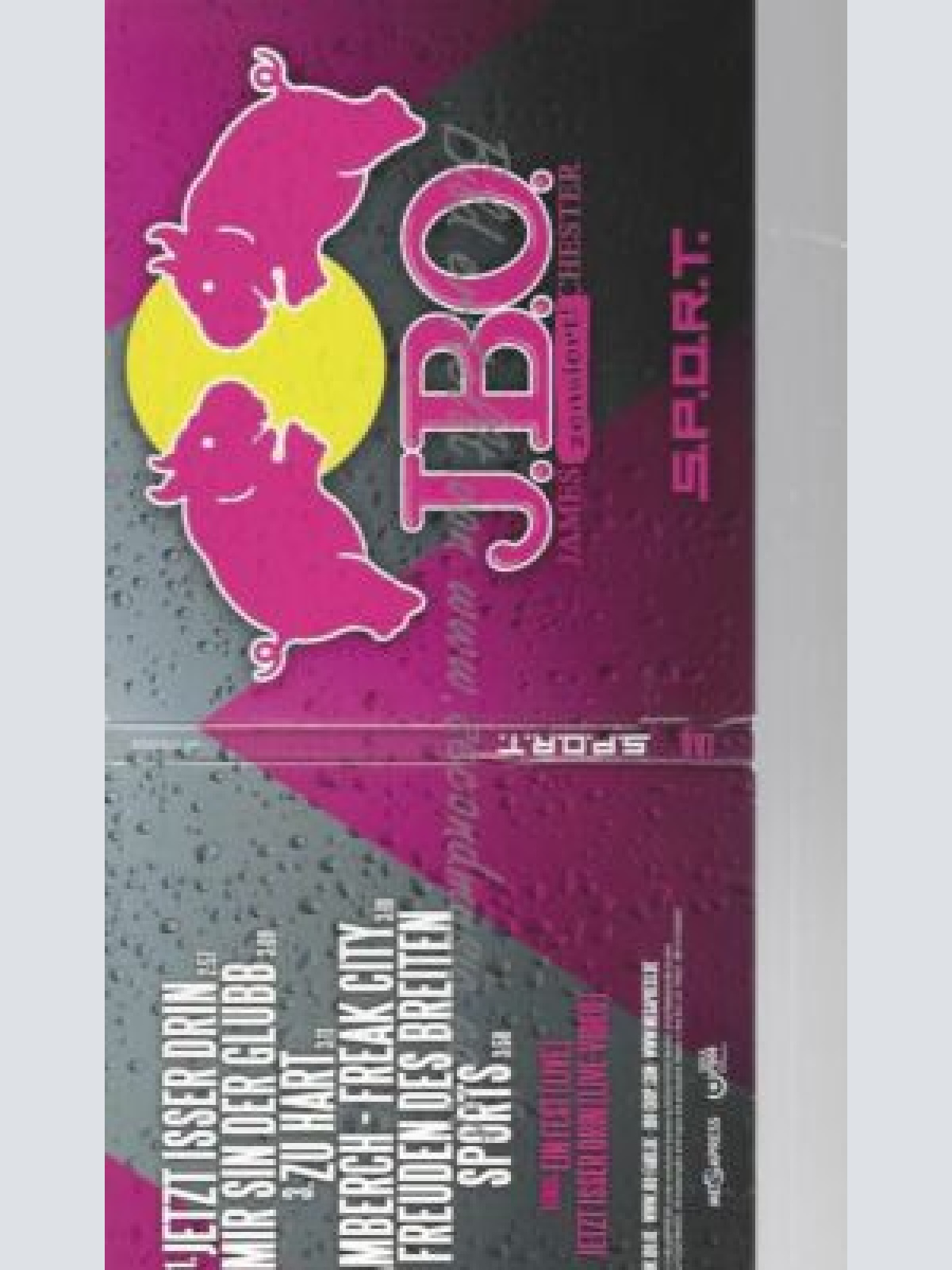 CD--J.B.O. | --S.P.O.R.T.-EP (DIGIPAK)