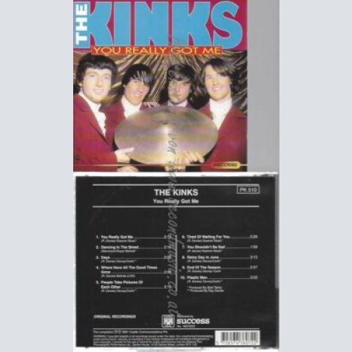 CD--THE KINKS | --YOU REALLY GOT ME