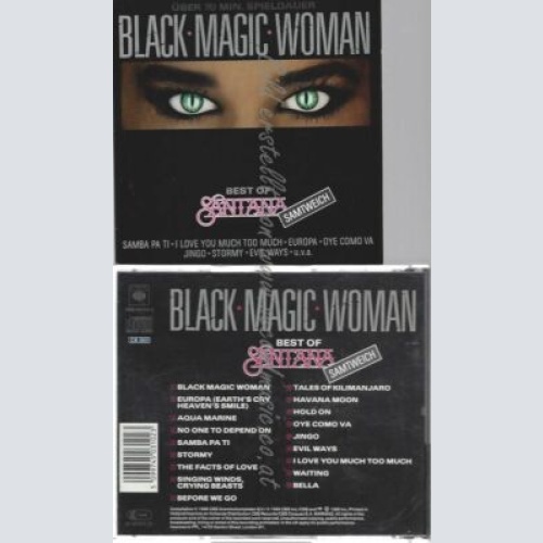CD--SANTANA--BLACK MAGIC WOMAN