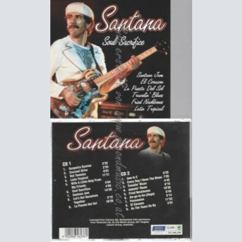 CD--SOUL SACRIFICE/ SANTANA--SANTANA
