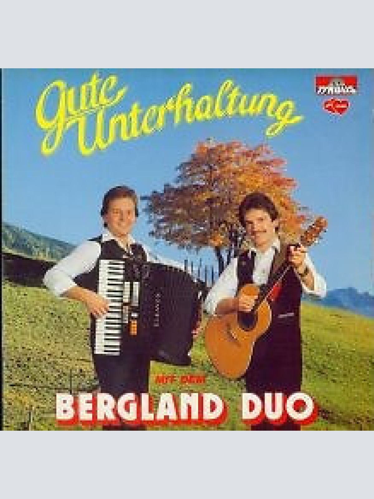 LP, Album Bergland Duo - Gute Unterhaltung