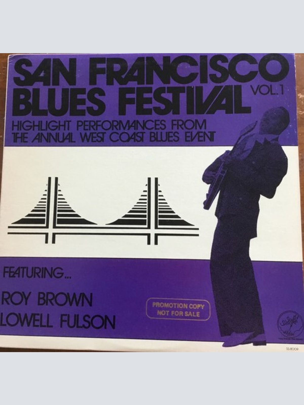 LP, Album Roy Brown / Lowell Fulson - San Francisco Blues Festival, Vol.1