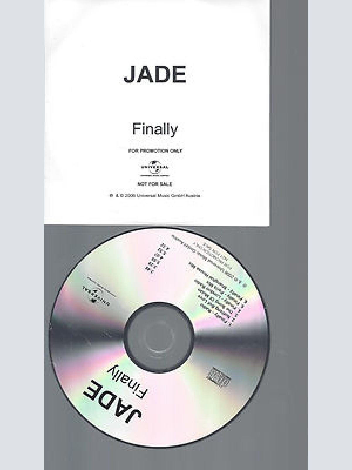 CD-JADE FINALLY--PROMO