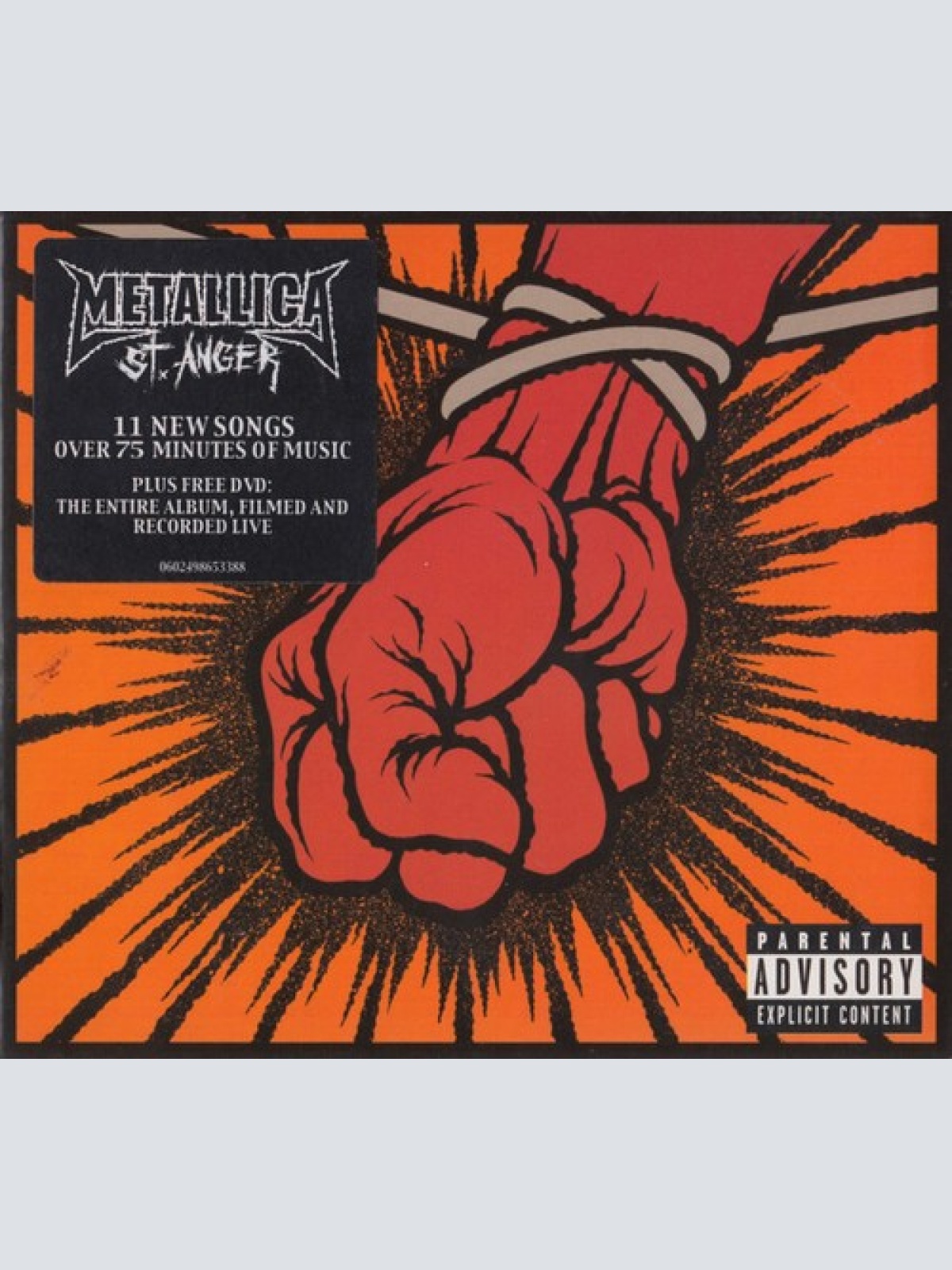 CD, Album, Enh + DVD-V, Multichannel, PAL, Dol + D Metallica - St. Anger