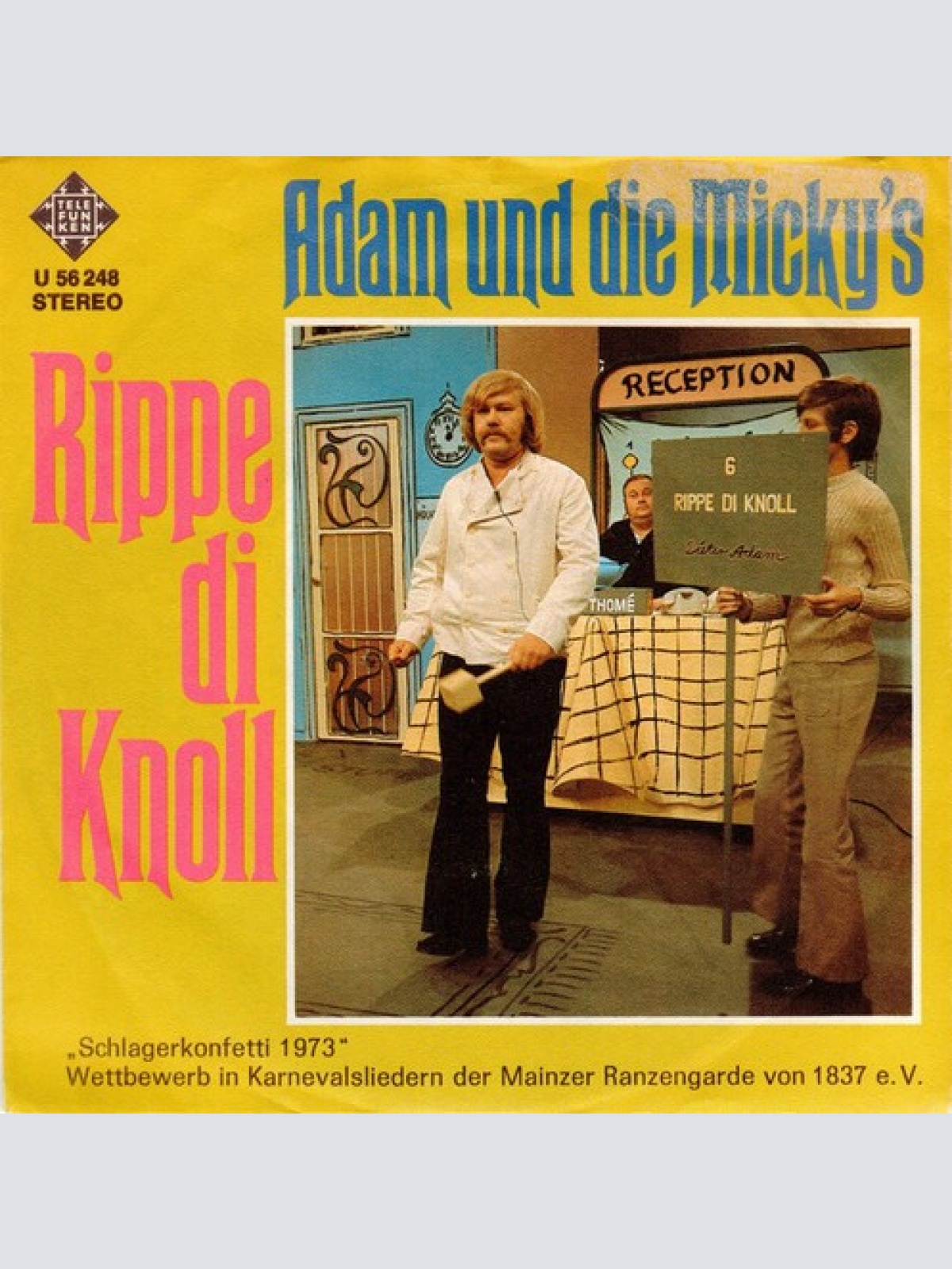 7", Promo Adam Und Die Micky's - Rippe Di Knoll