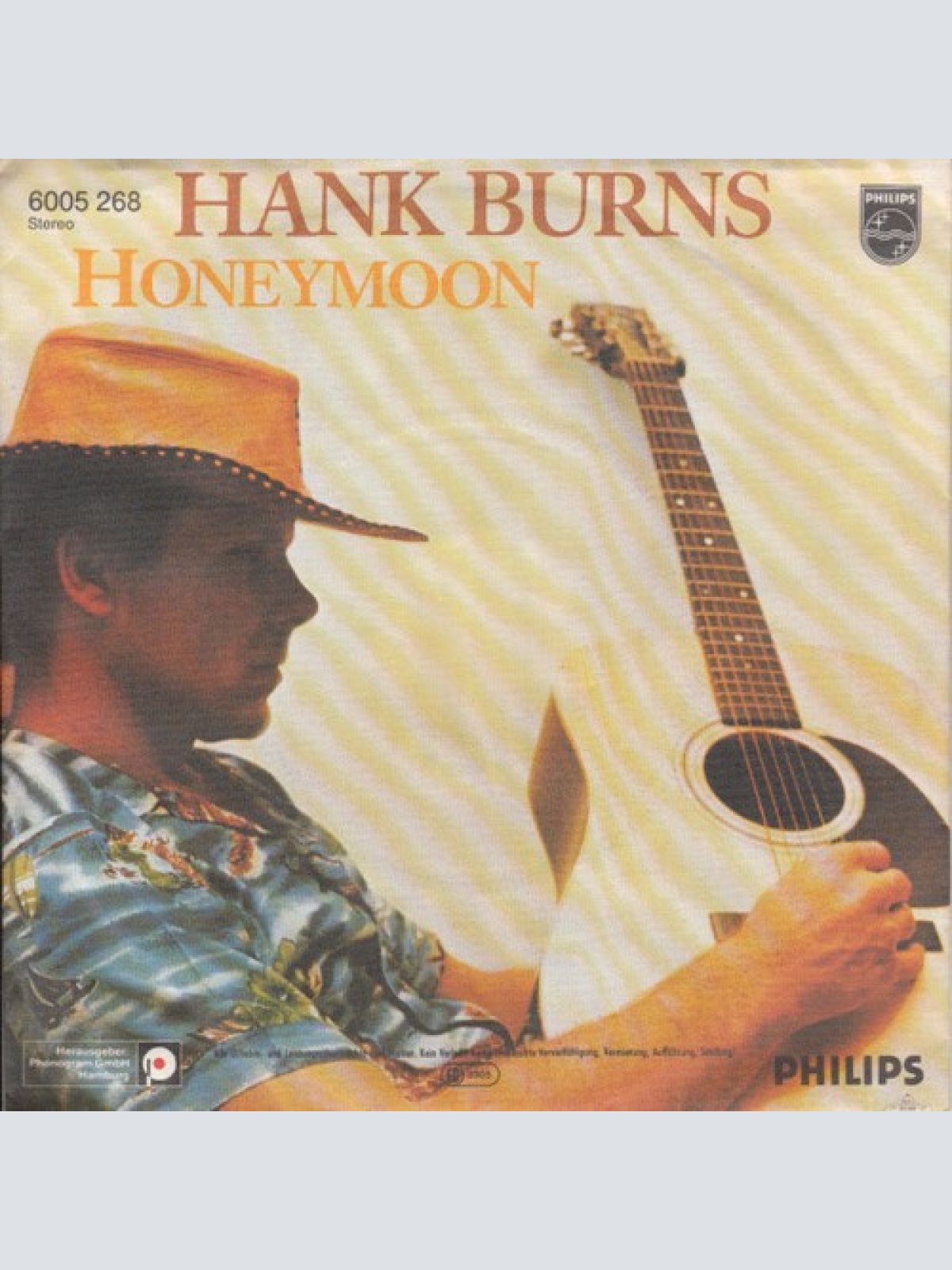 7", Single Hank Burns - Honeymoon