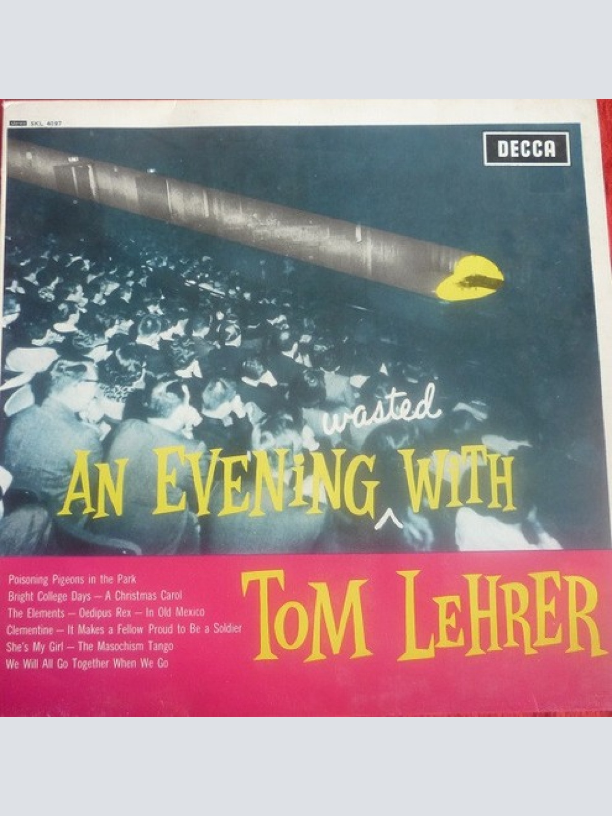 LP, RE Tom Lehrer - An Evening Wasted With Tom Lehrer