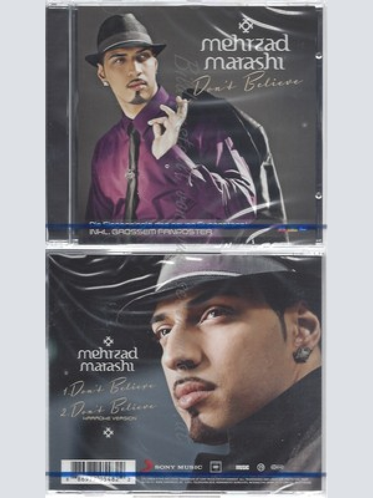 CD--NM-SEALED-MEHRZAD MARASHI -2010- - SINGLE -- DON'T BELIEVE -2 TRACK CD-SING