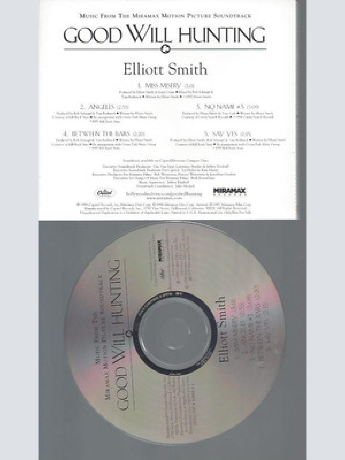 CD-ELLIOTT SMITH GOOD WILL HUNTING- PROMO