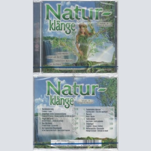 CD-NM-SEALED-SONGBIRDS -1999- -- NATURKLÄNGE VÖGEL UND WASSER