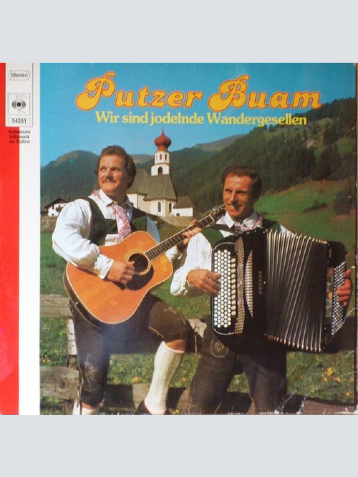 LP Putzer Buam - Wir Sind Jodelnde Wandergesellen