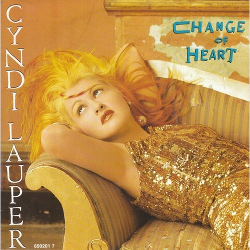 7", Single Cyndi Lauper - Change Of Heart
