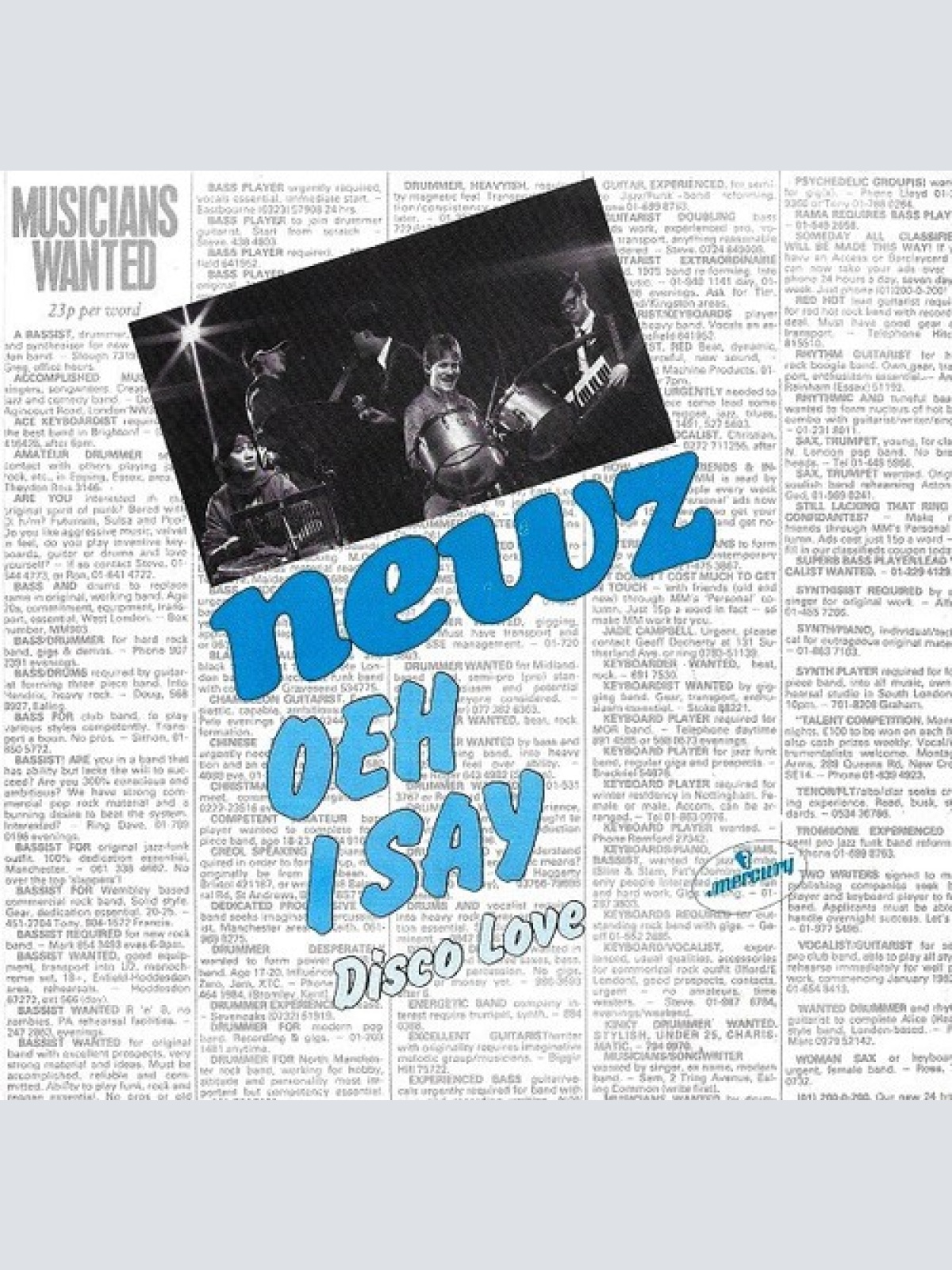 7", Single Newz (2) - Oeh I Say