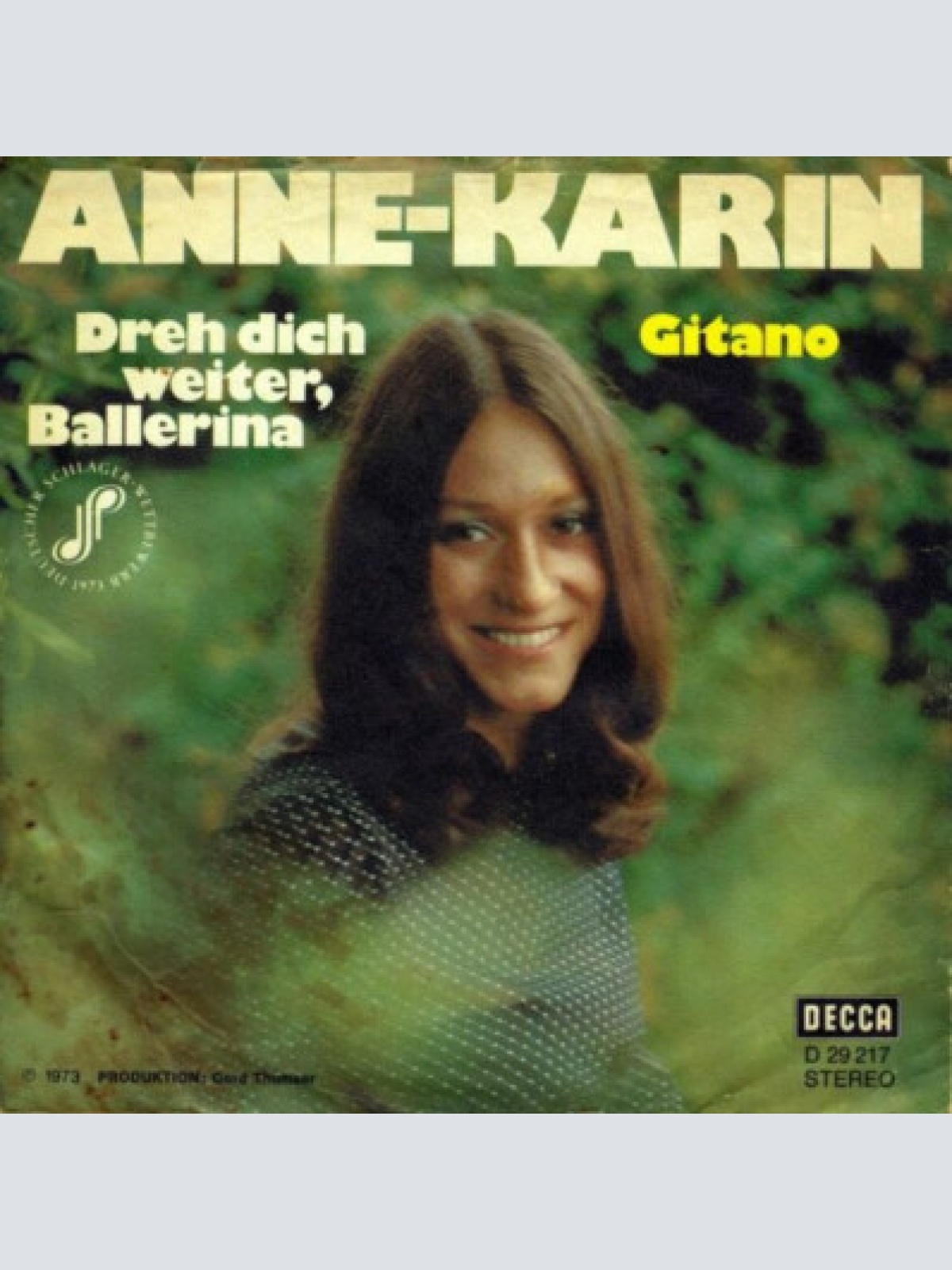 7", Single, Promo Anne Karin - Dreh Dich Weiter, Ballerina