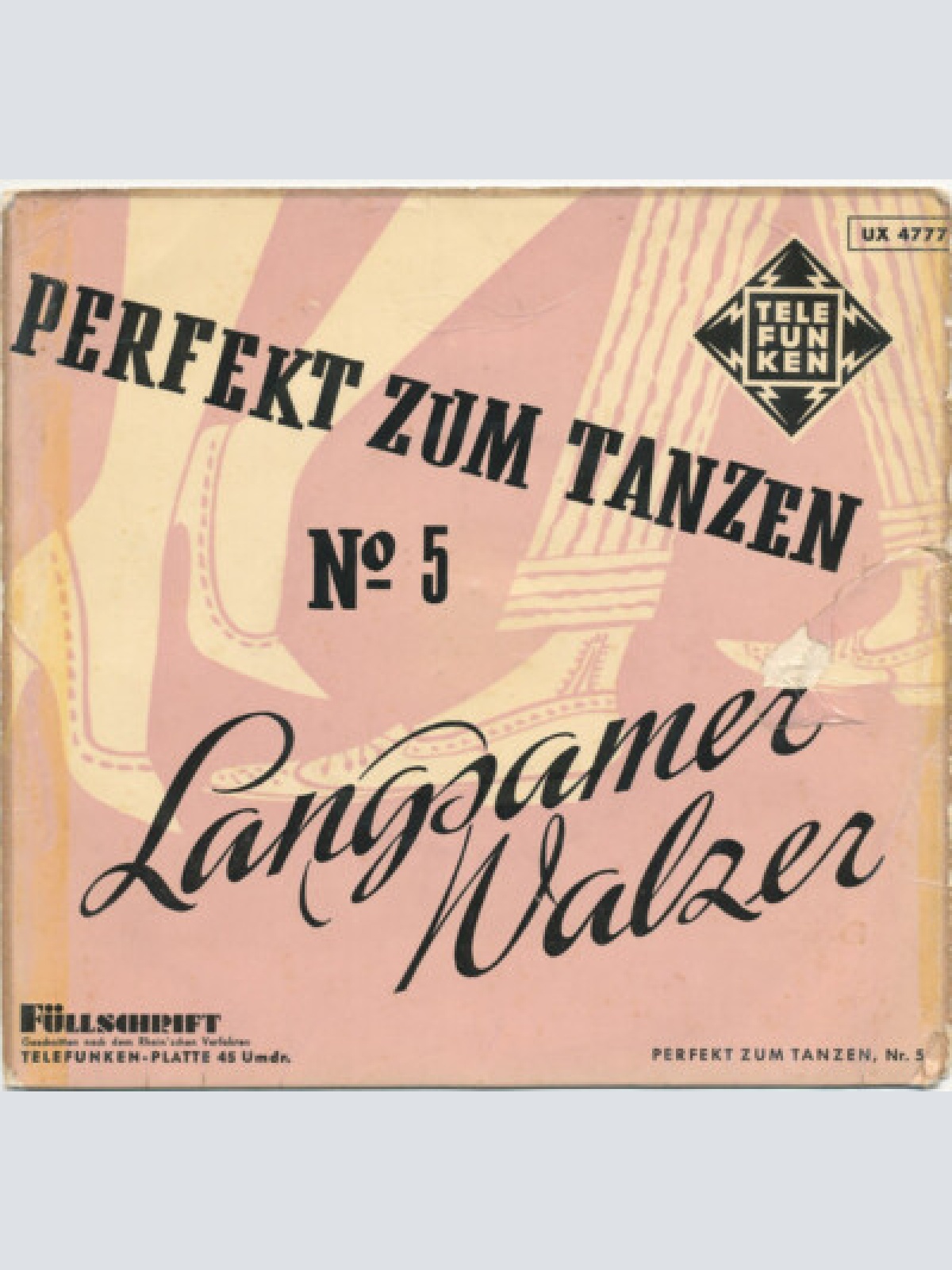 7" Marc Hendriks And Orchester Delané - Perfekt Zum Tanzen Nr.5